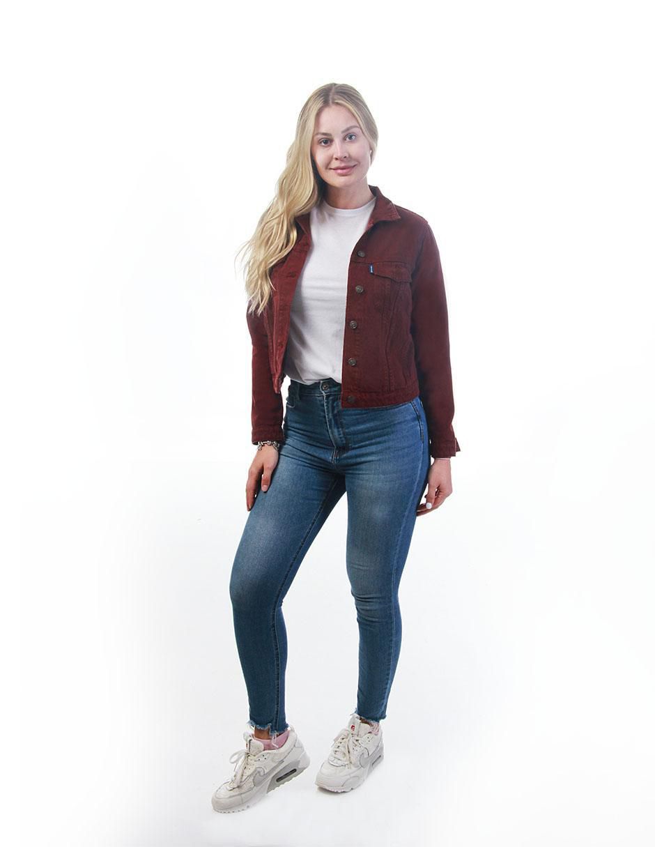 Chamarra de mezclilla para mujer 11