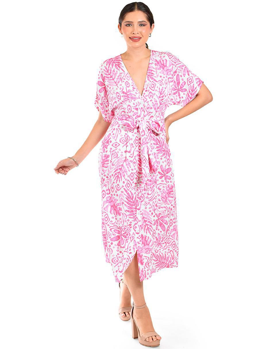 Vestido midi casual para mujer