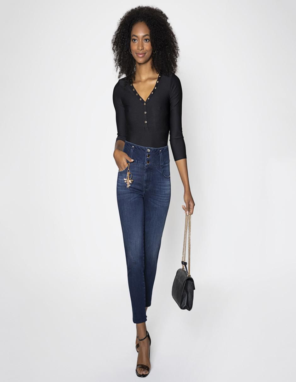 Jeans capri ultra slim para mujer 2