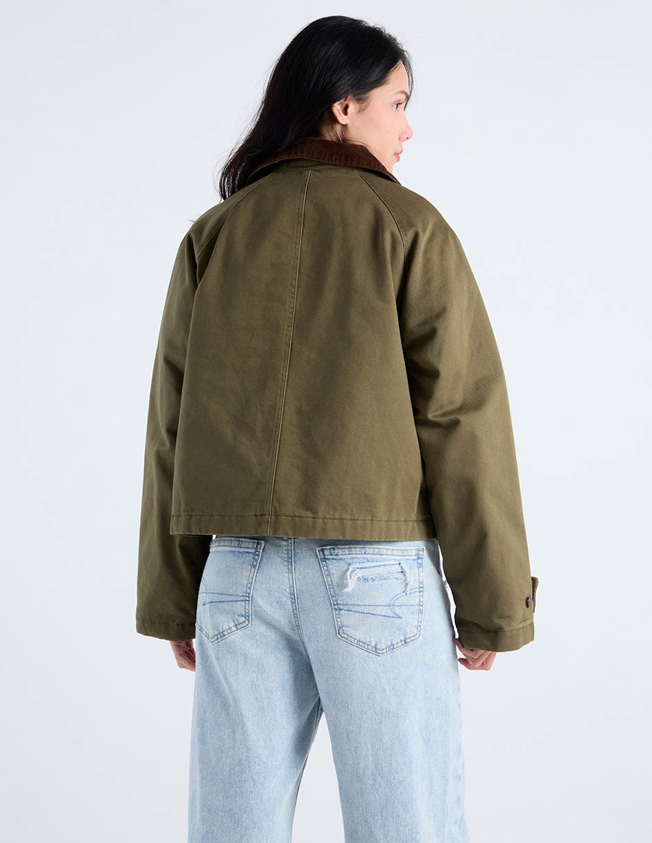 Chamarra cazadora Topshop para mujer