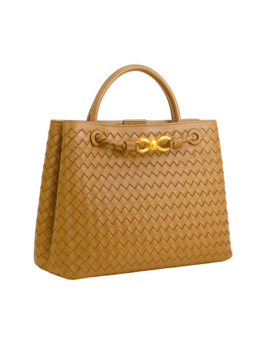 Bolsa satchel Terra de cuero para mujer 6