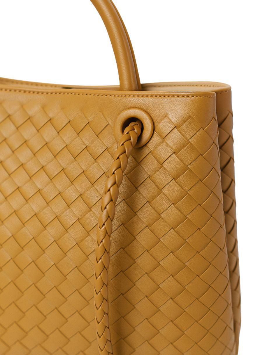 Bolsa satchel Terra de cuero para mujer 5