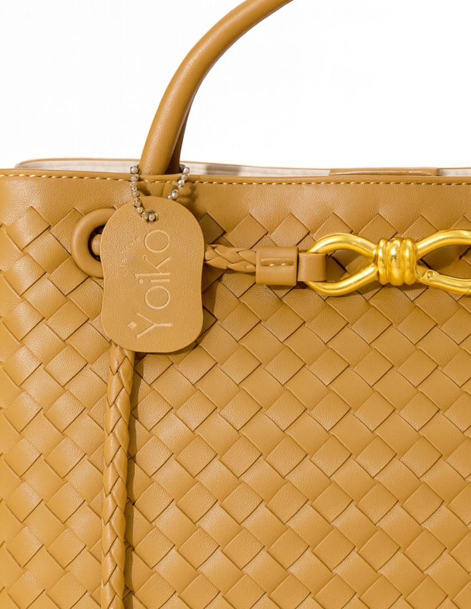 Bolsa satchel Terra de cuero para mujer