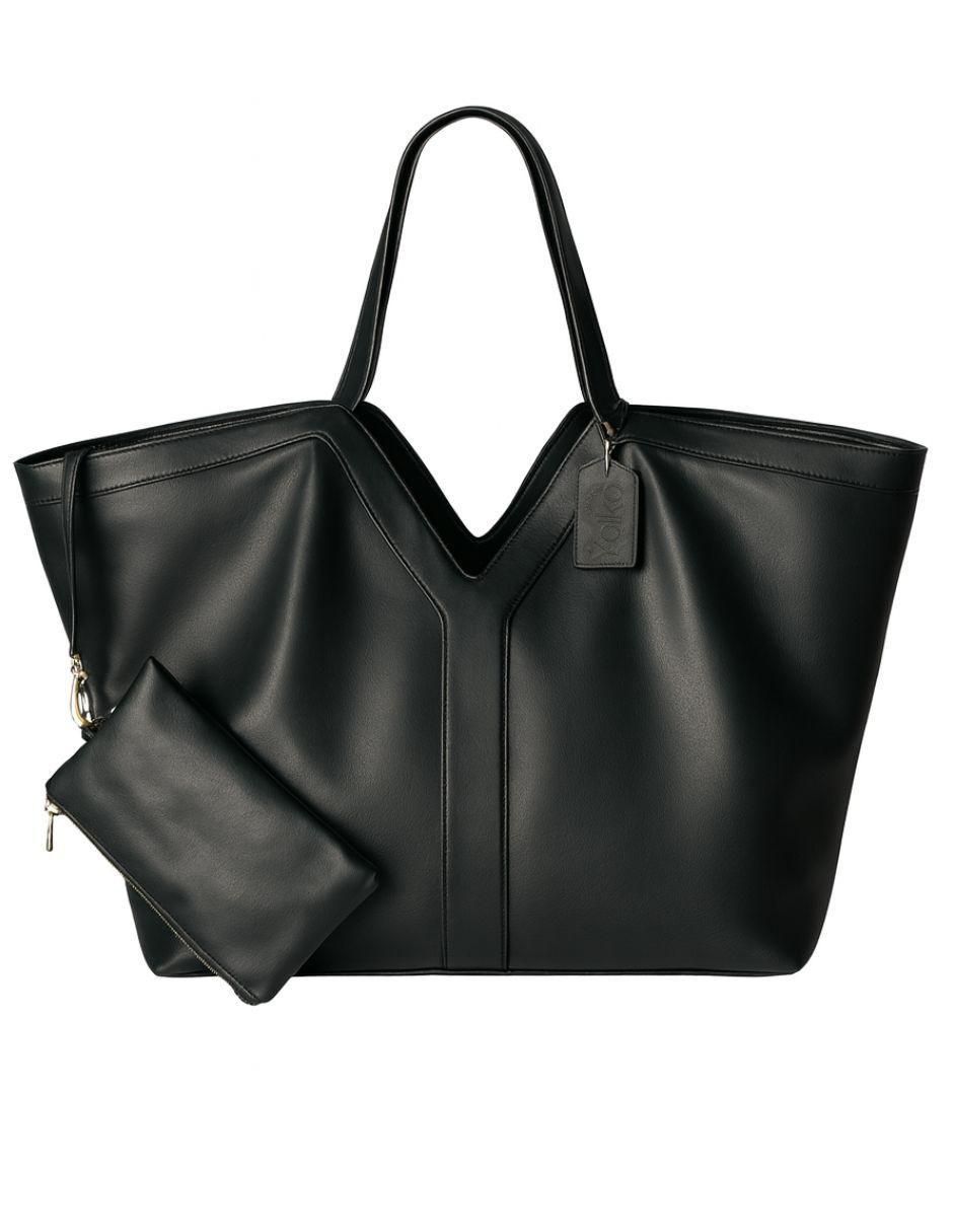 Bolsa tote Maxi Totem de cuero para mujer
