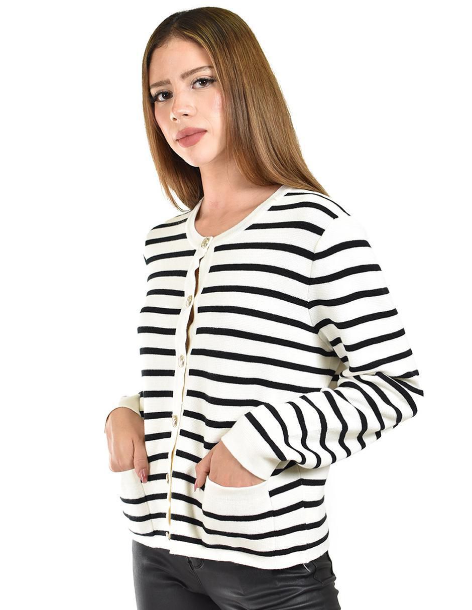 Suéter cuello redondo para mujer 5