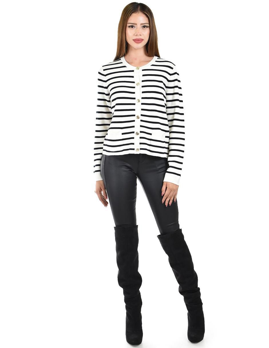Suéter cuello redondo para mujer