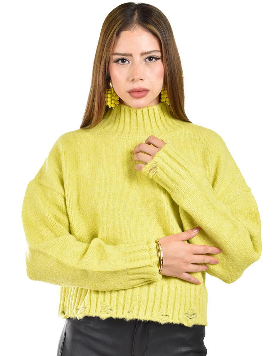 Suéter cuello alto para mujer Suéter cuello alto para mujer