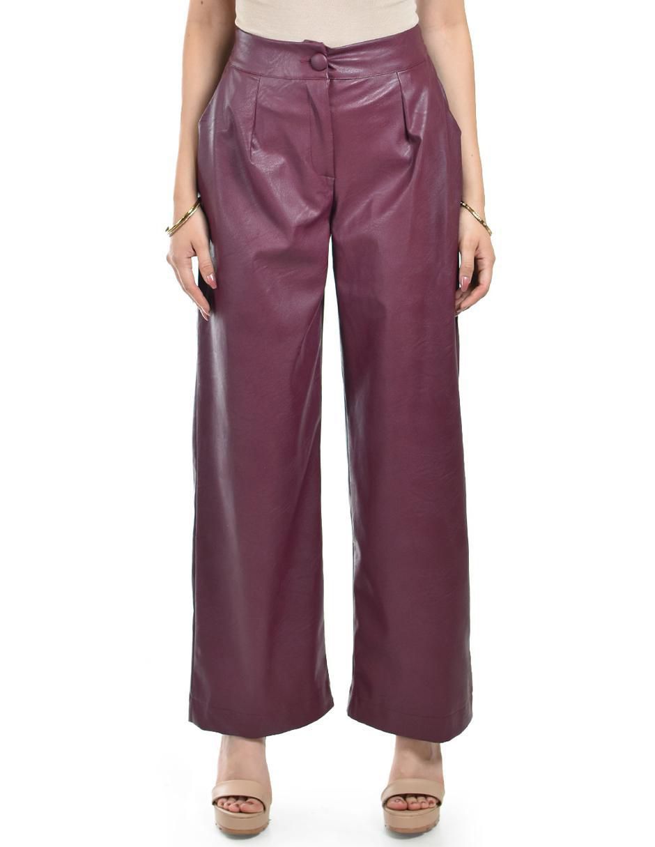 Pantalón de vestir wide leg para mujer Pantalón de vestir wide leg para mujer
