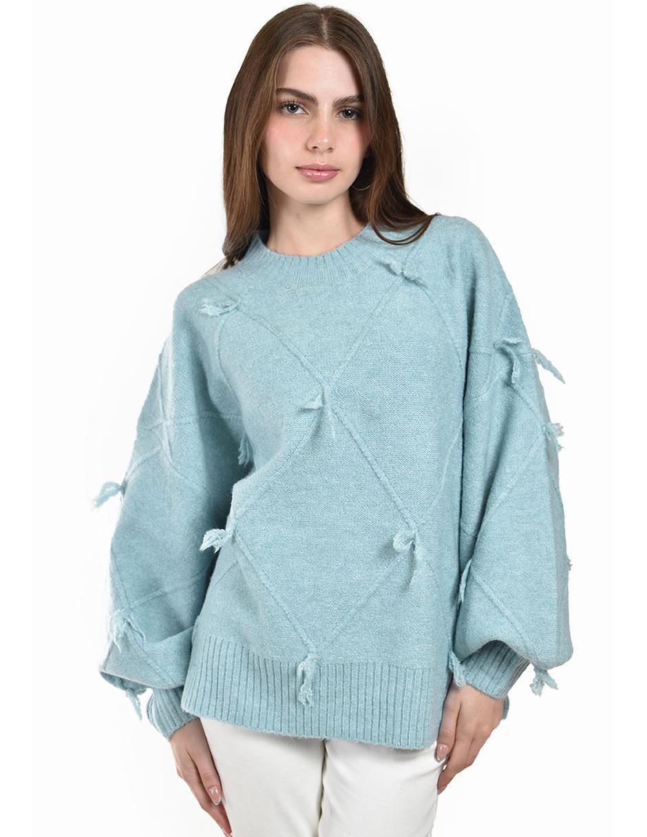 Suéter cuello redondo para mujer Suéter cuello redondo para mujer