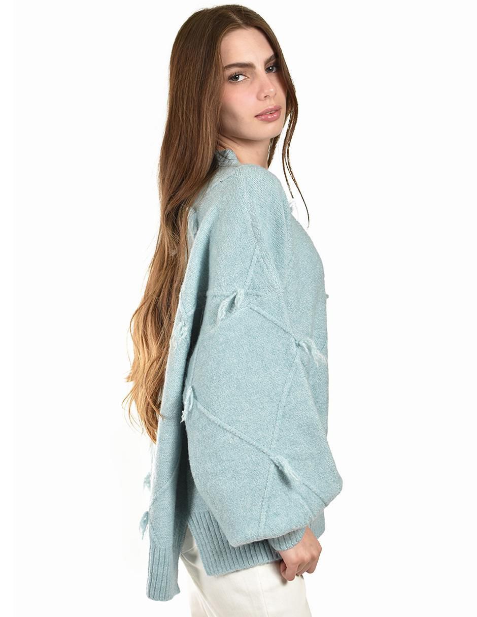 Suéter cuello redondo para mujer 5