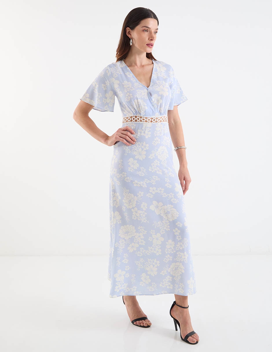 Vestido largo casual para mujer