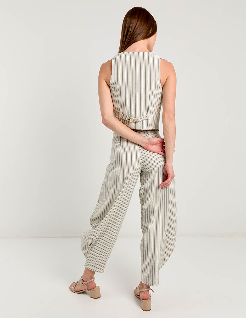 Pantalón relaxed Map barrel para mujer