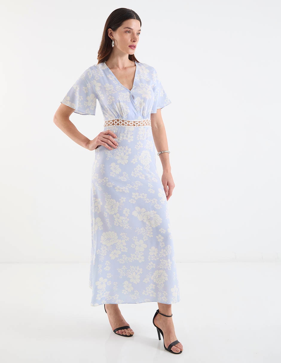 Vestido largo casual para mujer