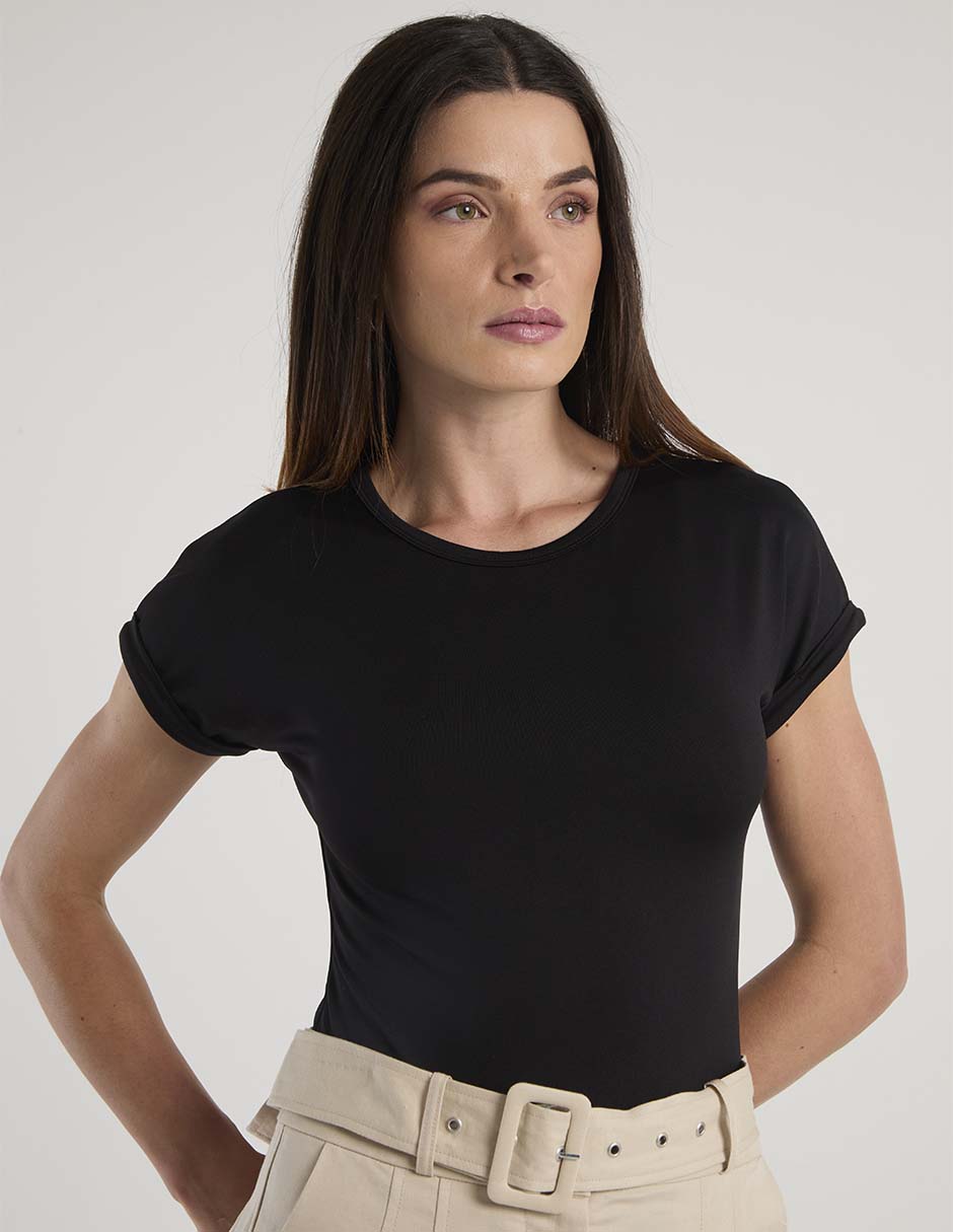 Body Map cuello redondo para mujer