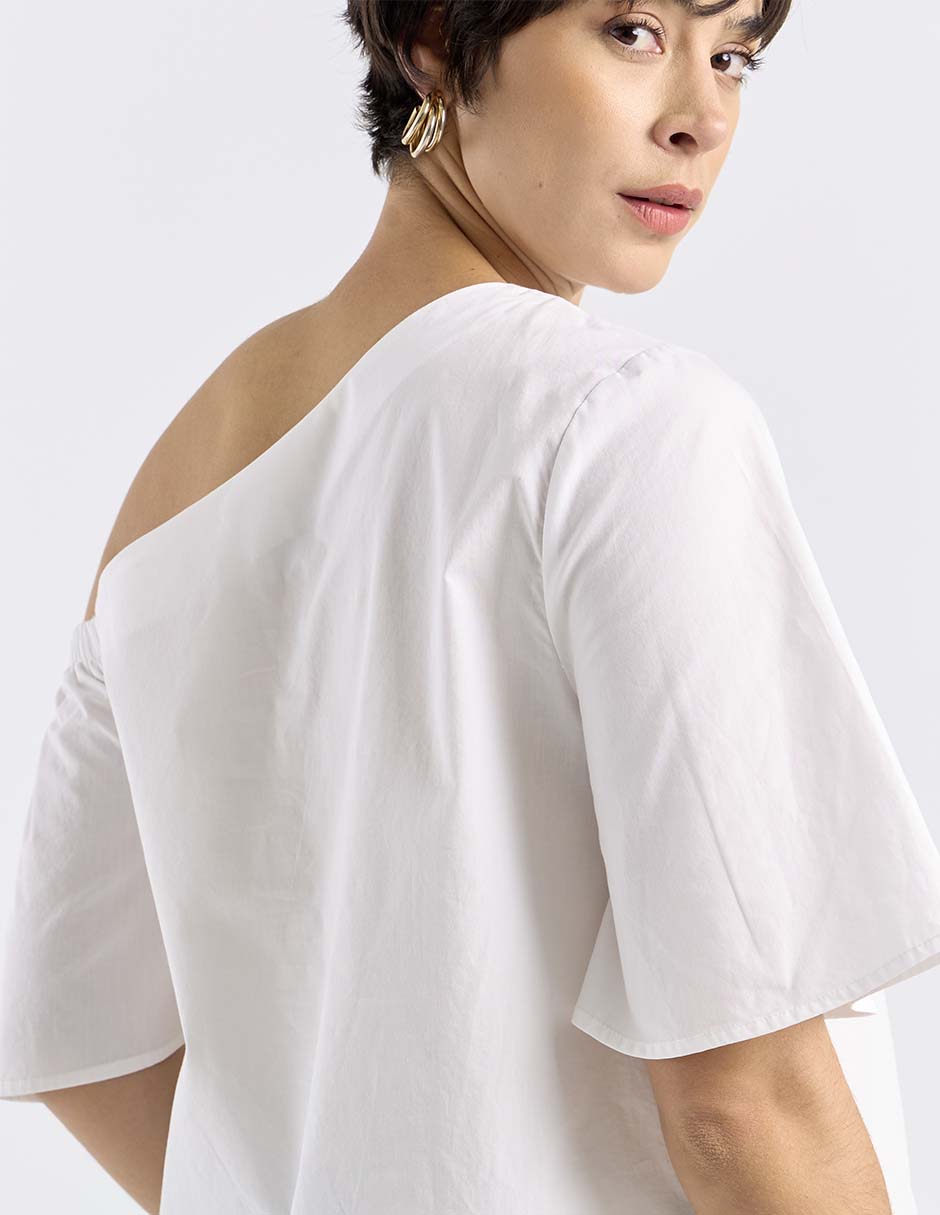 Blusa manga al codo para mujer 2