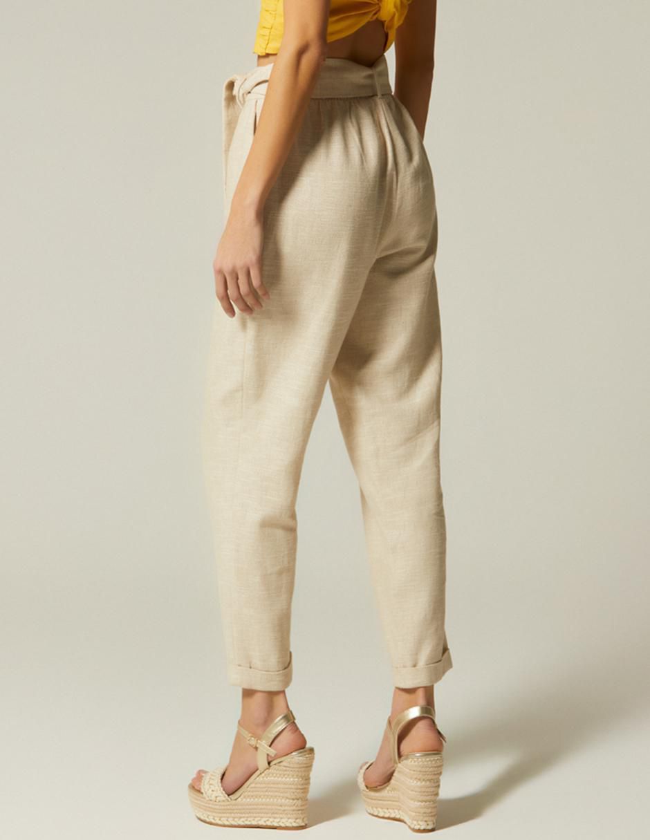 Pantalón chino straight para mujer 5