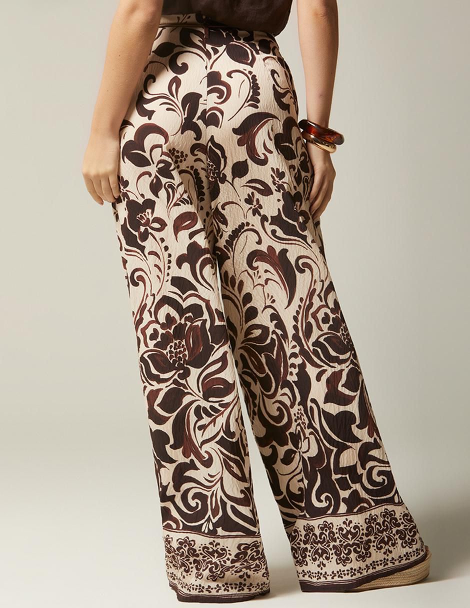 Pantalón amplio para mujer 4