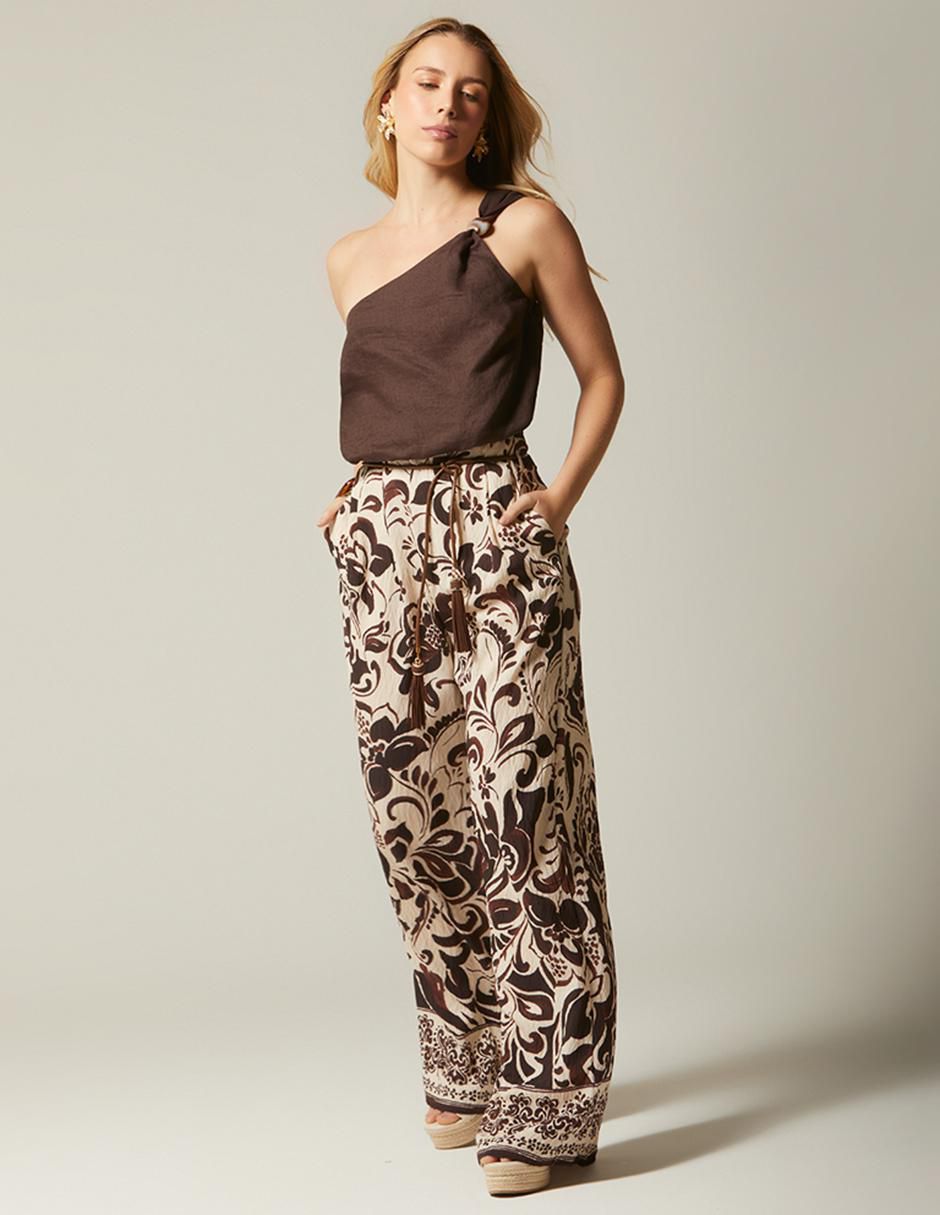 Pantalón amplio para mujer 3