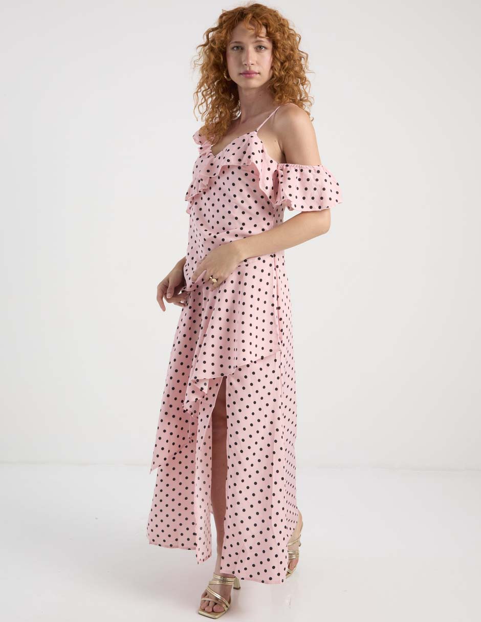 Vestido largo casual para mujer 4