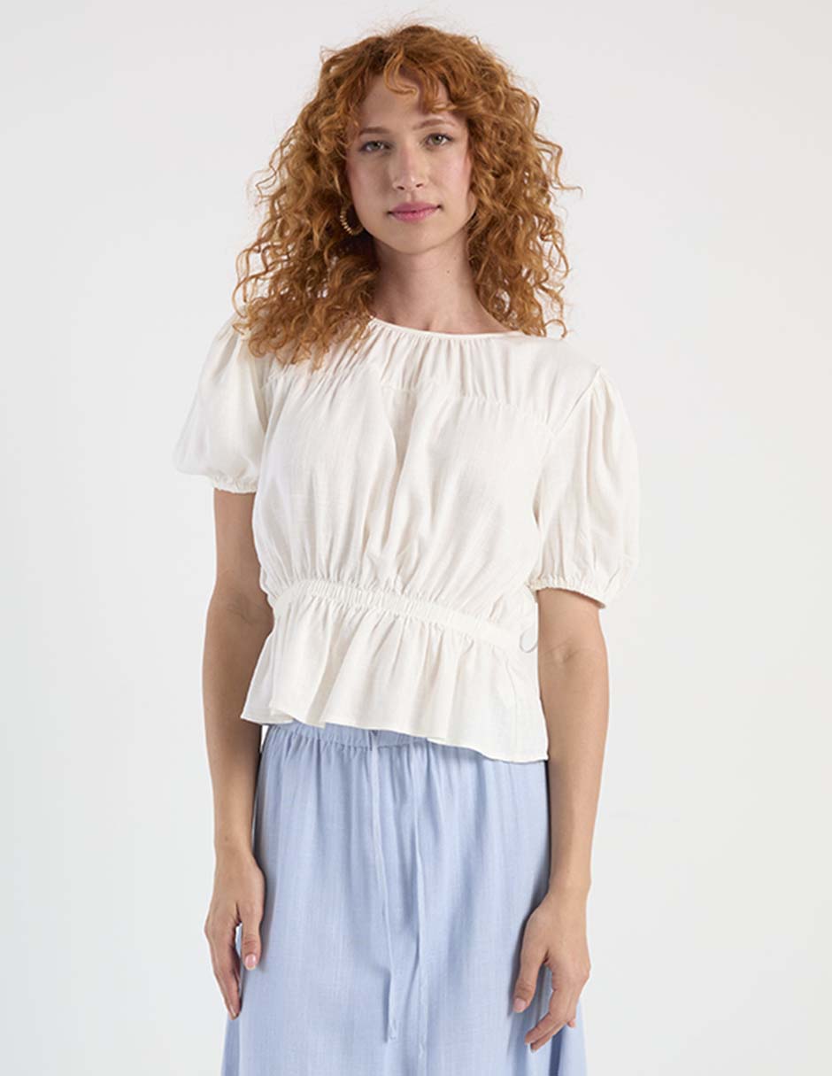 Blusa manga corta para mujer 2