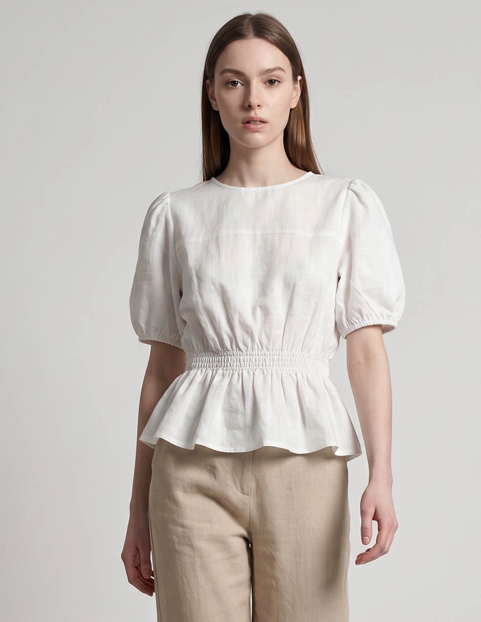 Blusa manga corta para mujer 1