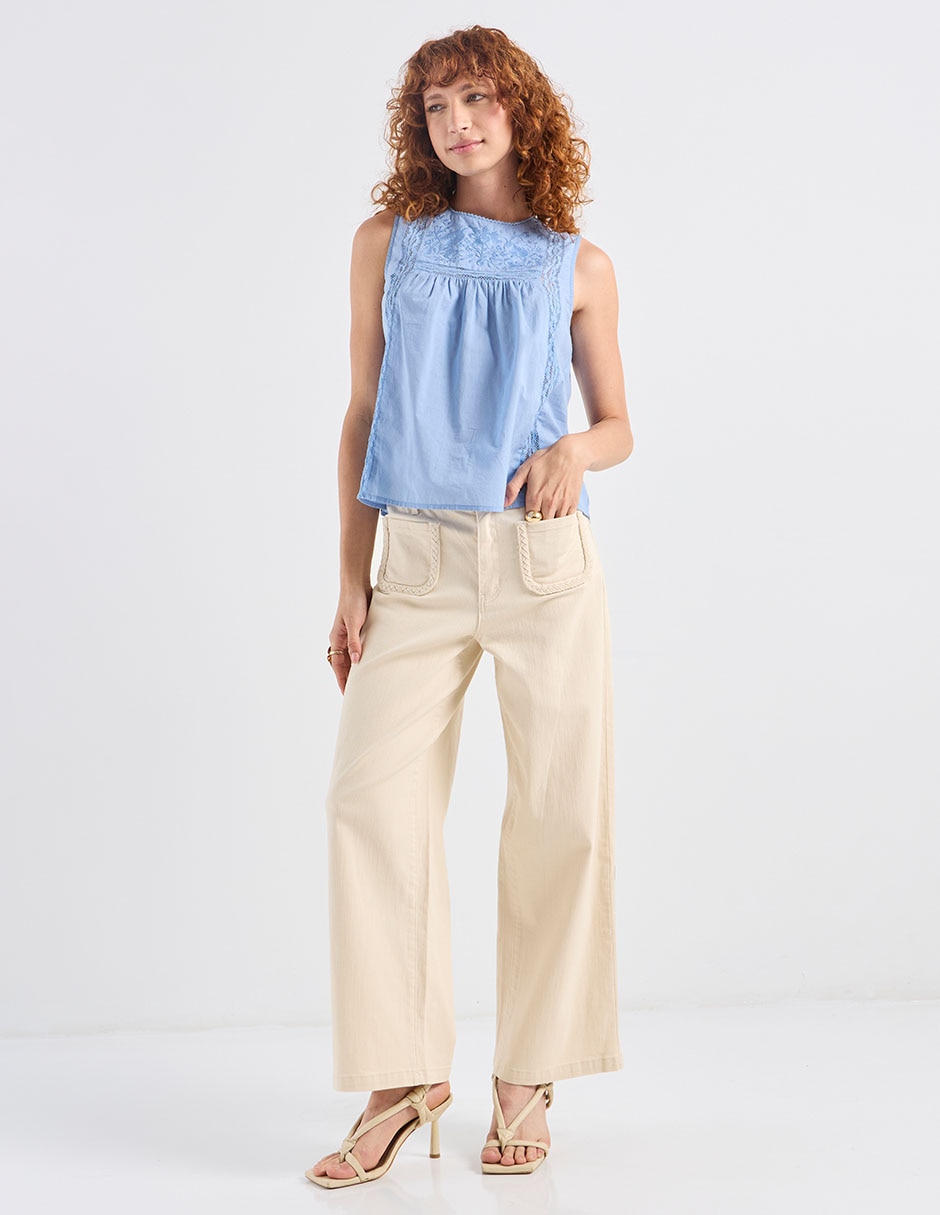 Jeans flare para mujer 4