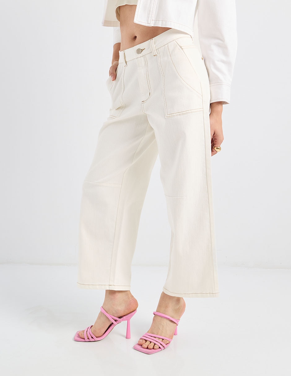 Pantalón amplio para mujer