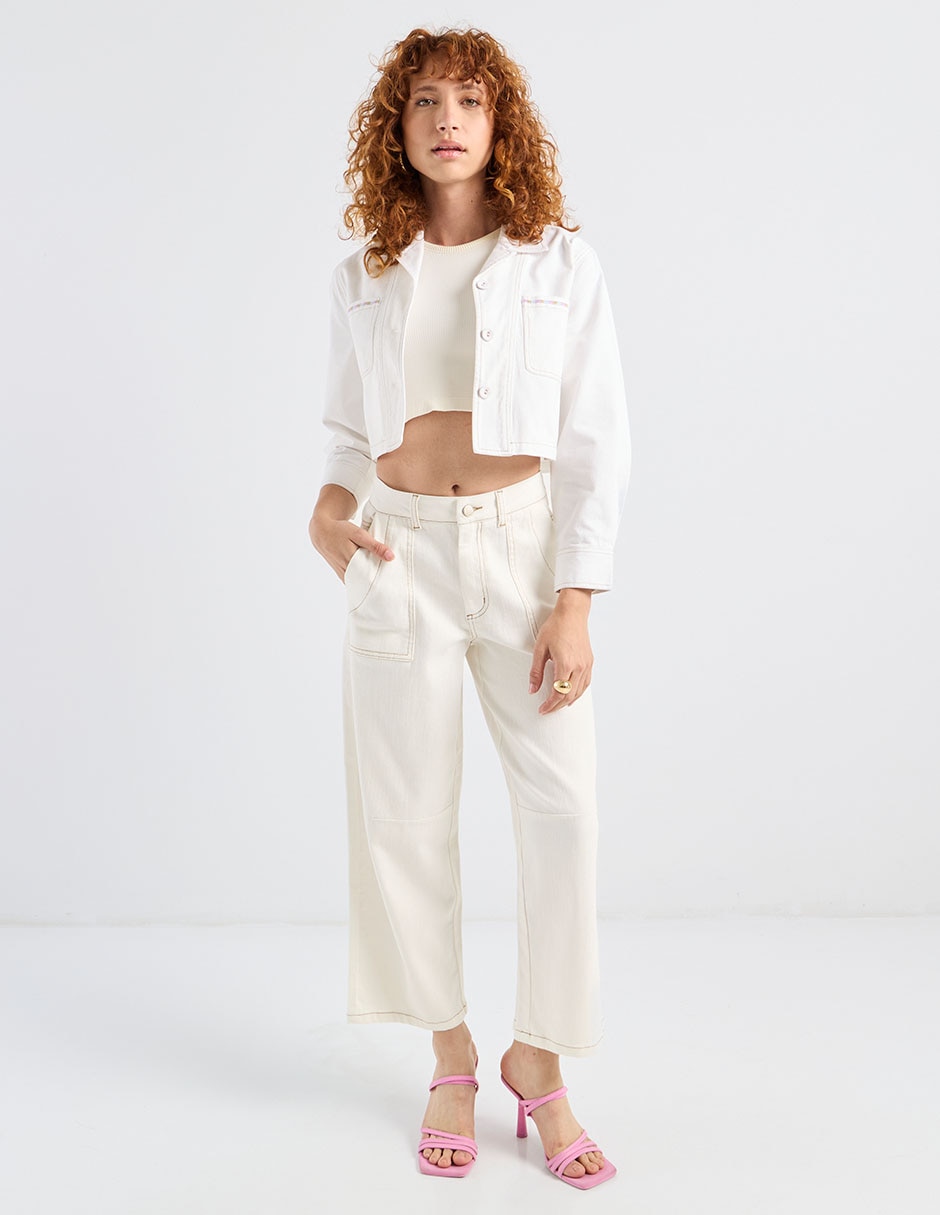 Pantalón amplio para mujer 5