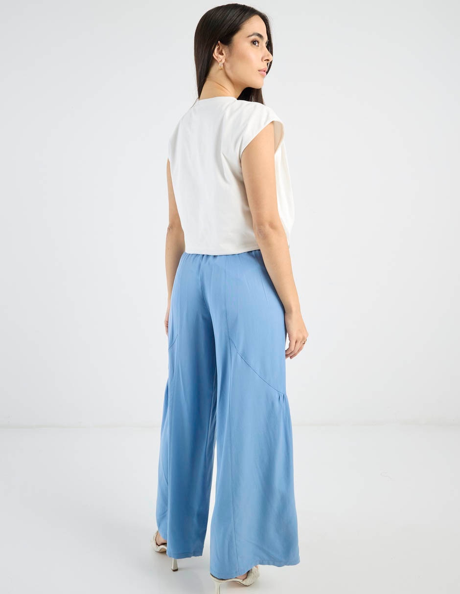 Pantalón amplio para mujer 6