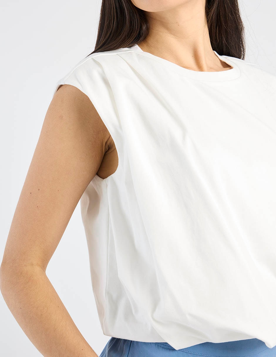Blusa Petite Studio manga corta para mujer 10