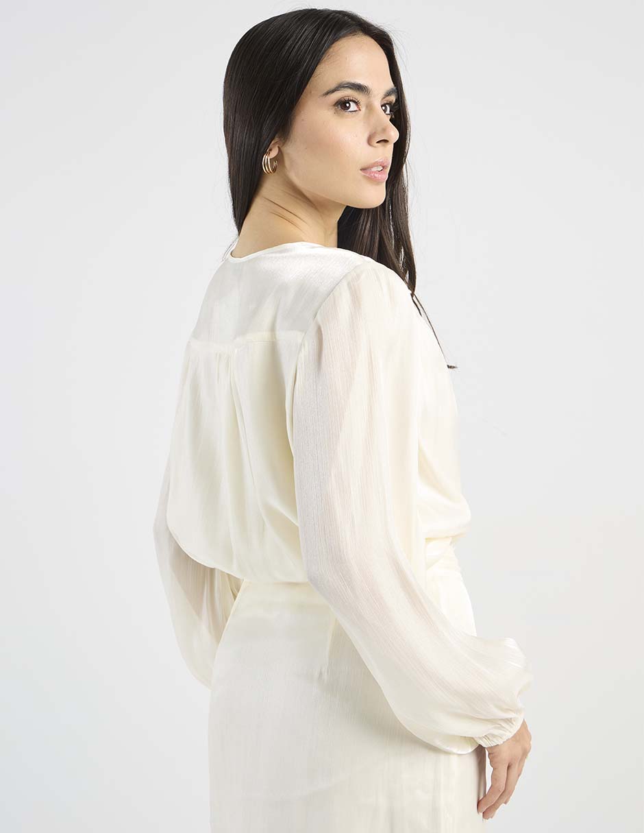 Blusa Petite Studio manga larga para mujer