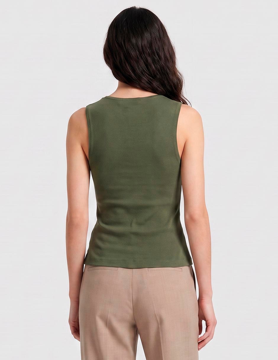 Top map cuello redondo