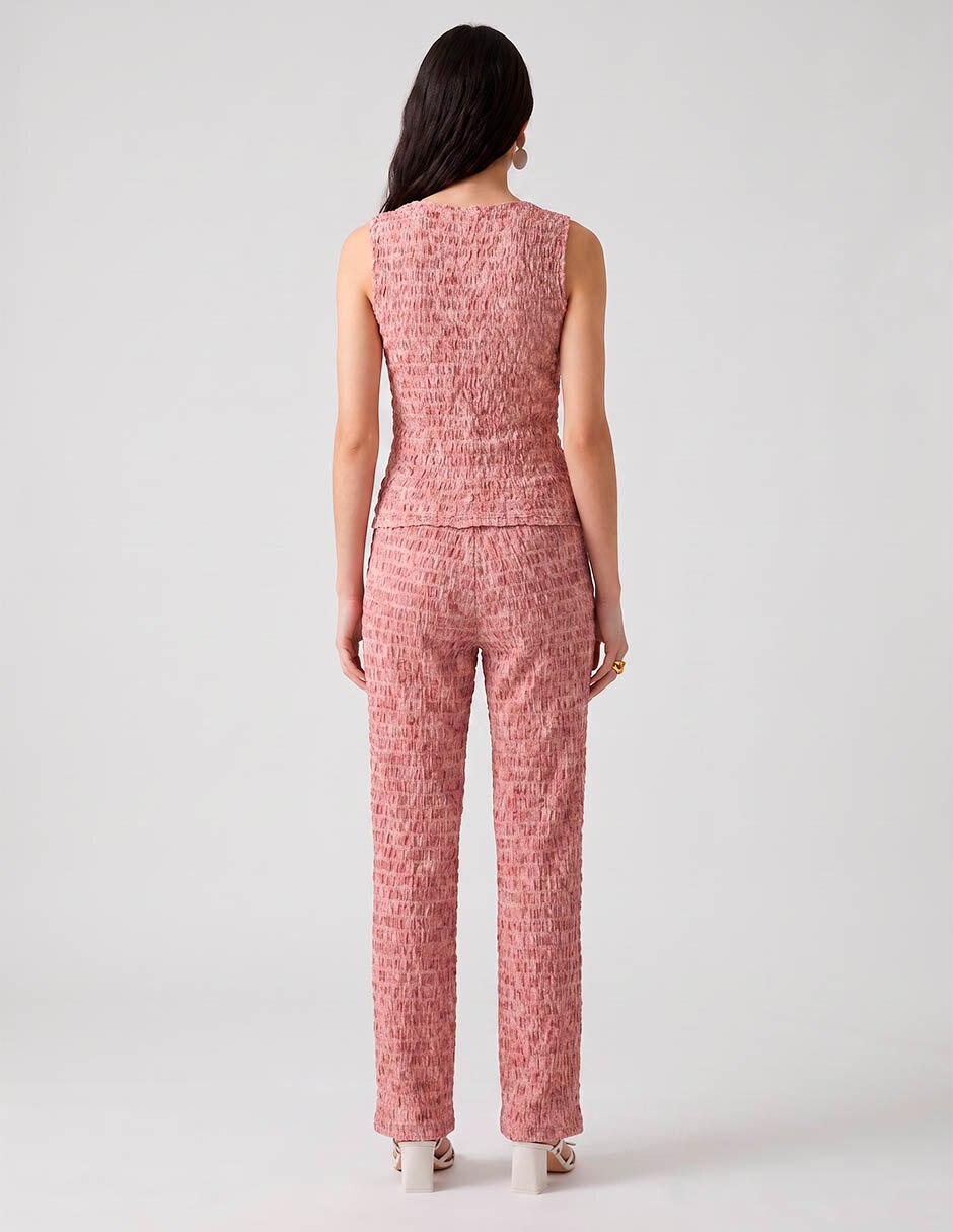 Pantalón recto para mujer