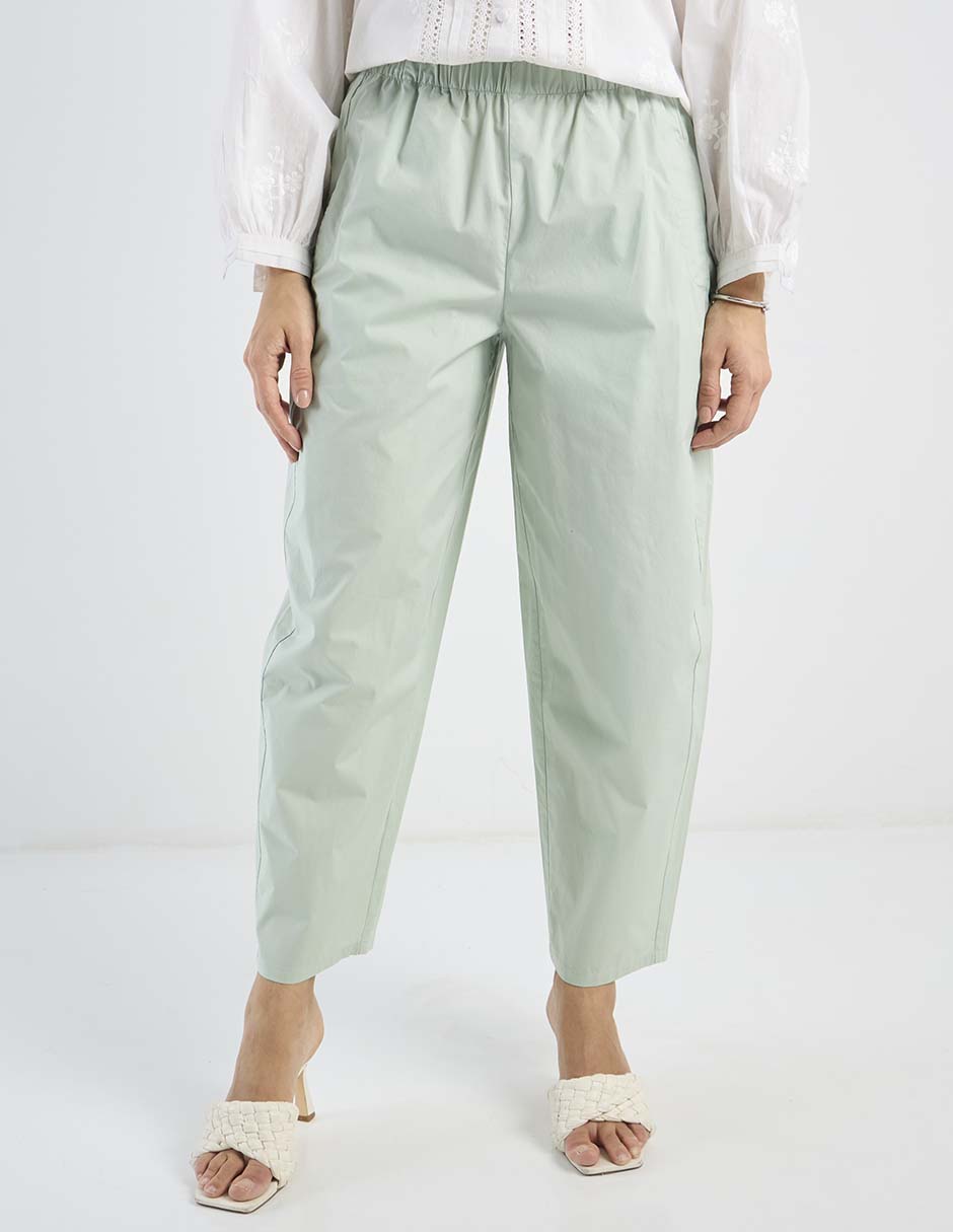 Pantalón coulotte relajado para mujer Pantalón coulotte relajado para mujer