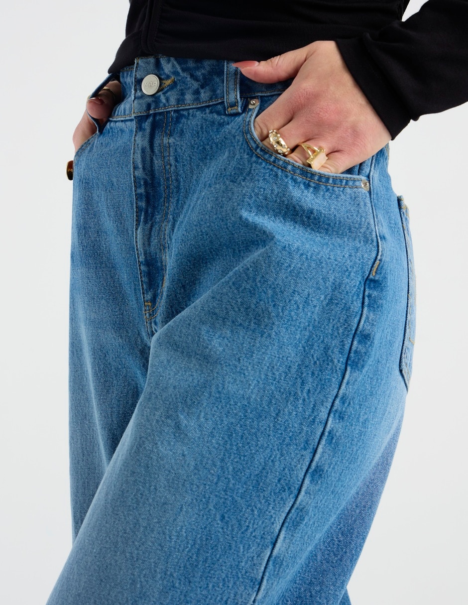 Jeans amplio para mujer 4