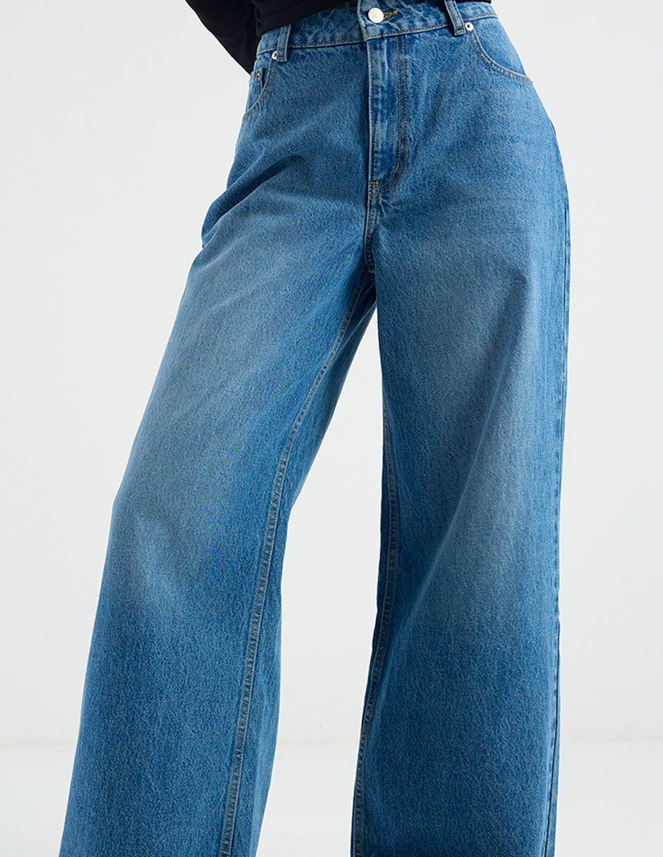 Jeans amplio para mujer 5