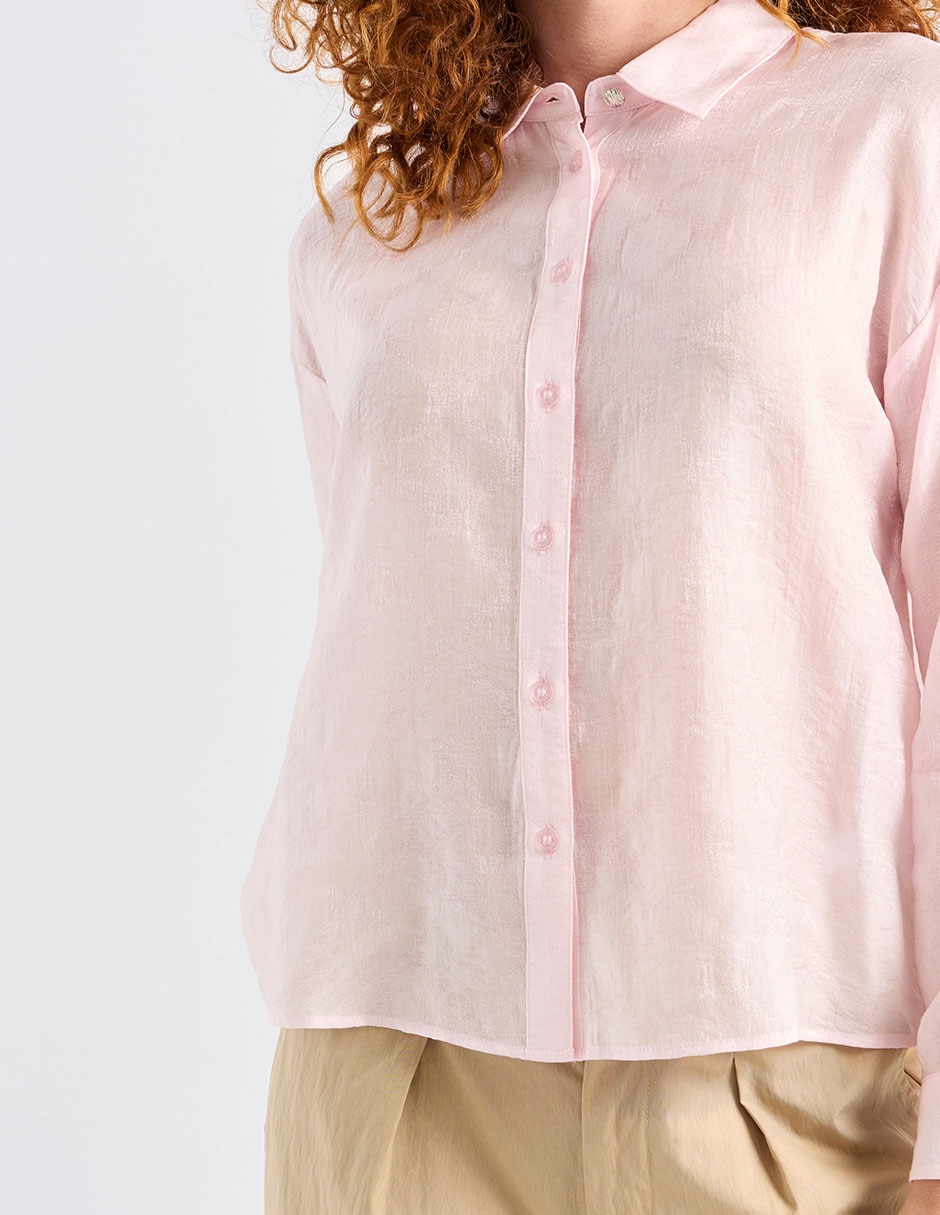 Camisa manga larga para mujer
