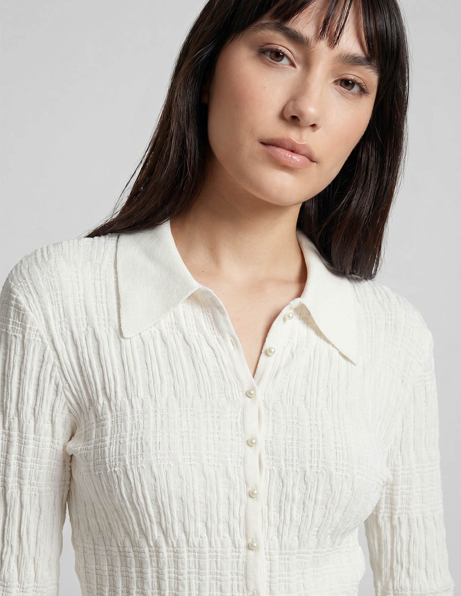 Blusa manga larga para mujer 3