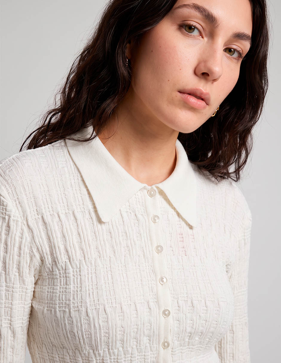 Blusa manga larga para mujer 4