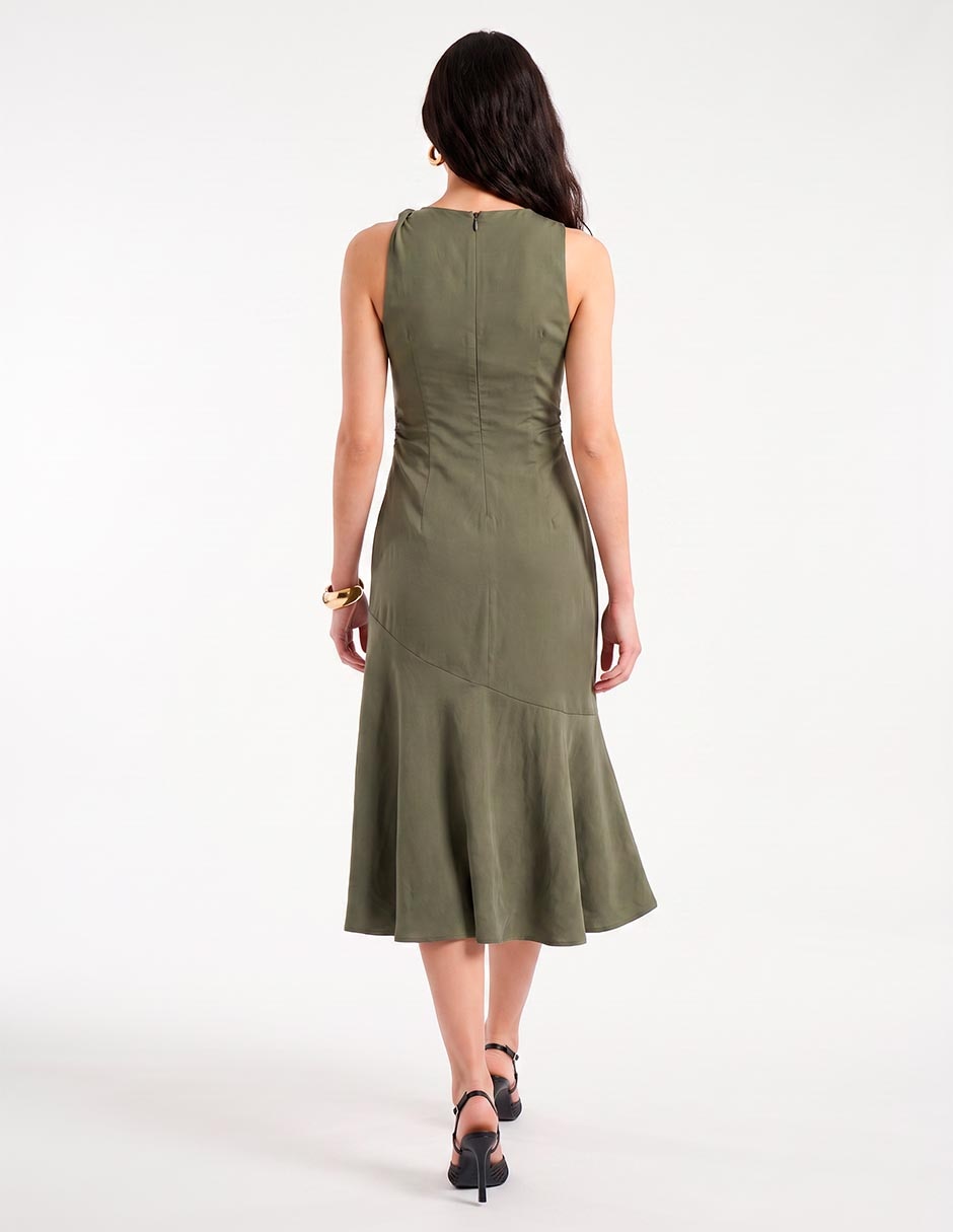 Vestido cropped casual para mujer 2