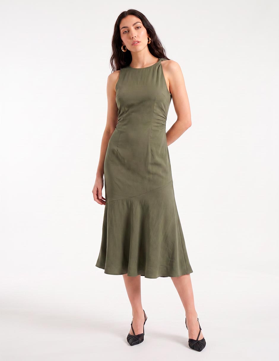 Vestido cropped casual para mujer 3