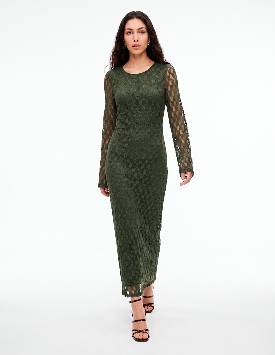 Vestido crop formal para mujer