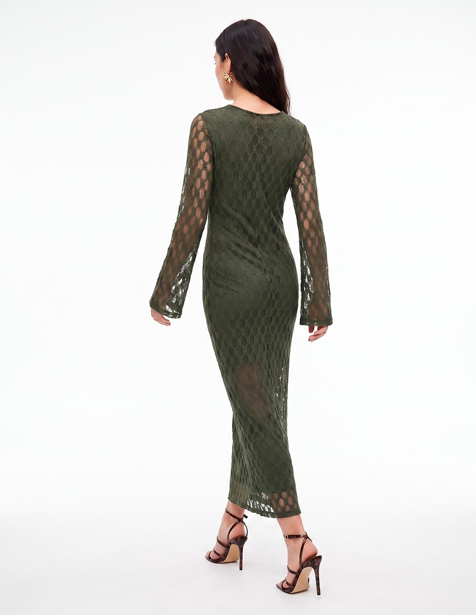 Vestido crop formal para mujer