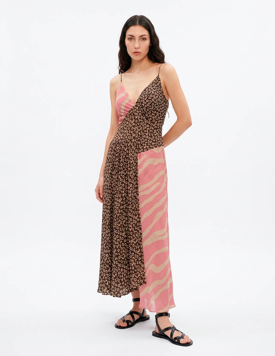 Vestido largo casual para mujer