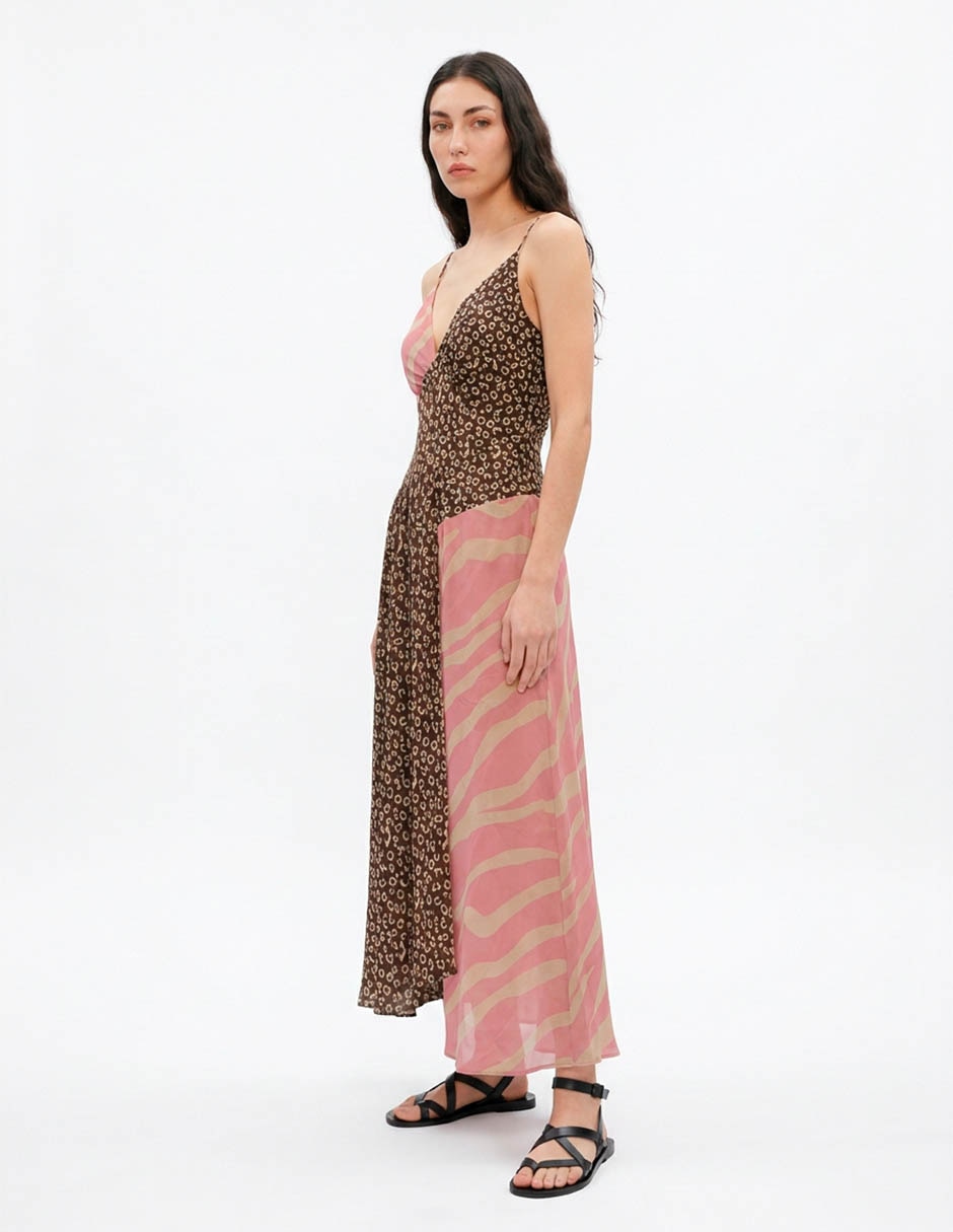 Vestido largo casual para mujer