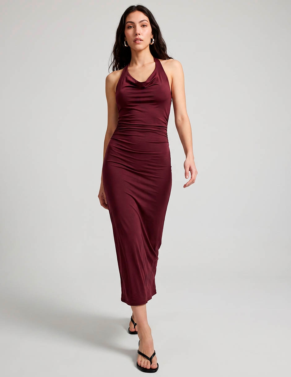 Vestido midi casual para mujer