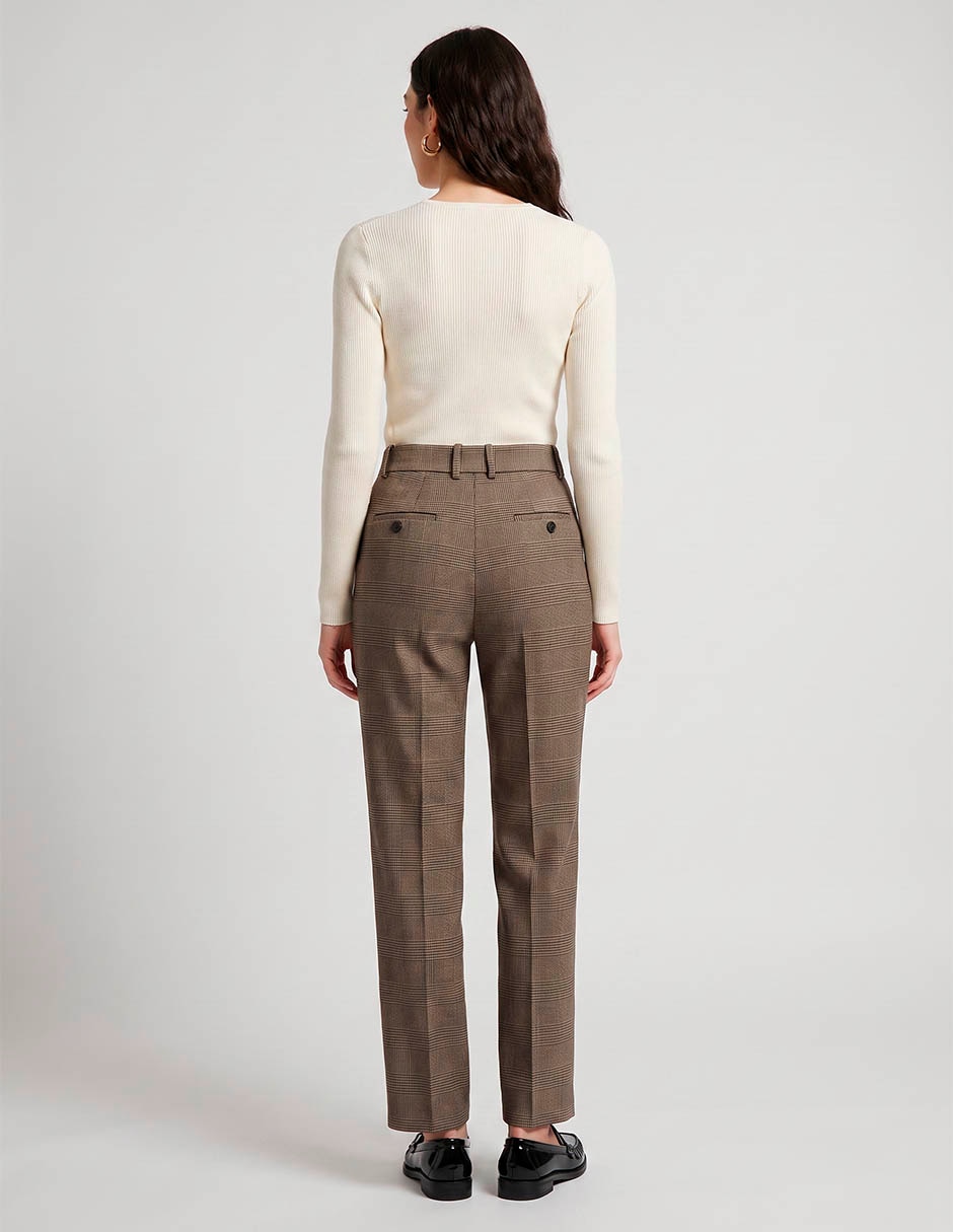 Pantalón de vestir straight para mujer 3