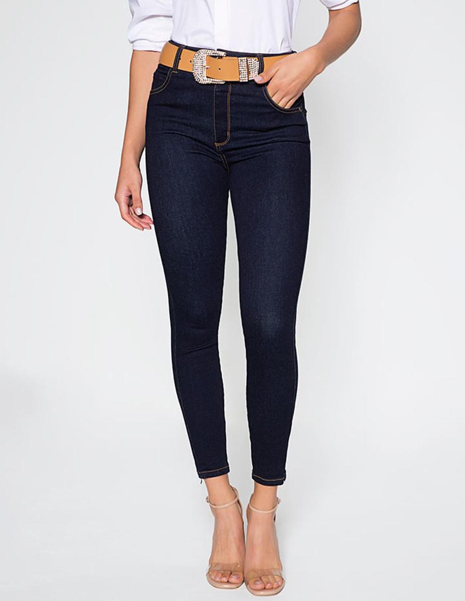 Jeans capri ultra slim para mujer Jeans capri ultra slim para mujer