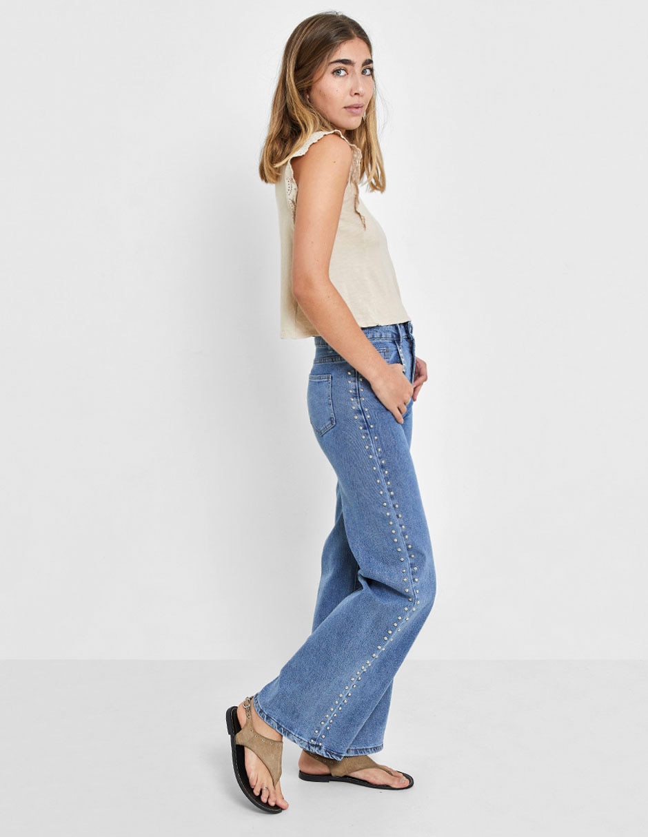 Jeans ampliopara mujer 4