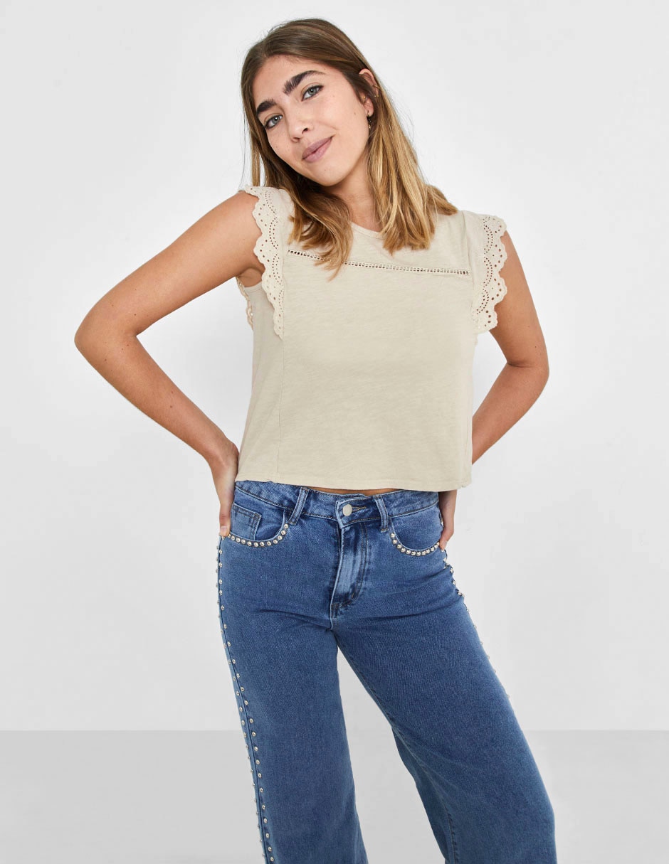 Jeans ampliopara mujer 7
